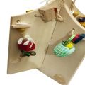 Wooden Oxbow Enriched Life Play Center. 