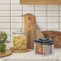Sealed Food Storage Container Stackable Bpa-free Airtight Food Storage Container for Home Supplies Wide-mouth Design with Easy Air Extraction Buy on Vacuum Sealed Storage Jar. 