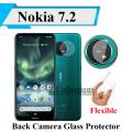 Nokia 7.2 Camera Flexible Gorilla Glass Protector Transparent For Nokia 7.2. 