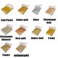 BataBata 100PCS Imitation Gold Silver Foil Paper Leaf Gilding For DIY Art Craft Nail Resin Birthday Party Wedding Decorations 9x9cm. 