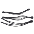 Computer Power Extension Cable PSU ATX 24Pin Extension Cable 8-Pin 6+2pin Cord 24-Pin Motherboard Extension for Computer. 