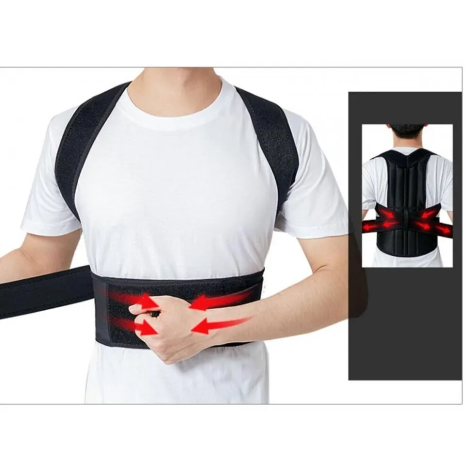 Posture belt posture corrector belt Back support belt Back Pain Relief Shoulder Back Support Belt Back Pain Relief Posture Corrector for Women and Men Neck Back and Shoulder Pain Relief Kamar Dard Bel...