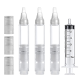 3PCS Touch Up Paint Pens 6ML Refillable Leak-Proof Paint Brush Pen with Injector Wall Repair Kit for Drywall Cabinet. 