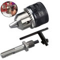 13mm Drill Chuck, Key and SDS Plus Adaptor 1/2" for Rotary Hilti Hammer Drill. 