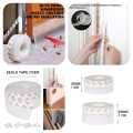 SEALING STRIP 3M White Self Adhesive Foam Tape Door Sealing Strip Noise Insulation Anti-Collision Window Gap Draught Excluder Hardware. 