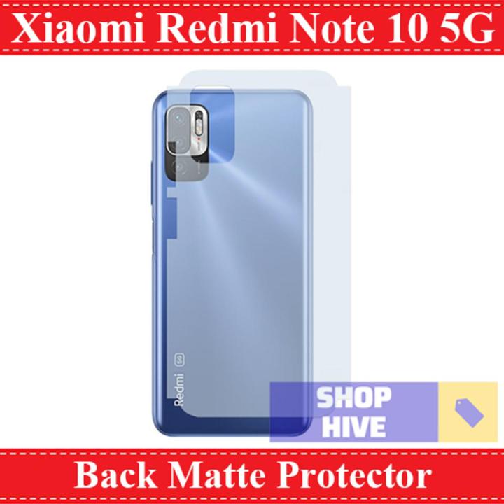Xiaomi Redmi Note 10 5G Back Matte Protector Soft Skin Sheet Soft Film Protection For Xiaomi Redmi Note 10 5G