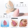 Pack of Multi-Color Makeup Sponges & Beauty Blender Puffs - Vibrant Shapes & Colors, Reusable Hypoallergenic Pro-Grade Foundation Blending Sponges, Travel-Eco-Friendly Cosmetic Sponge Kit for Flawless Makeup. 