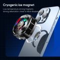 MEMO CX06 Phone Cooler High Quality With RGB Light Fast Cooling Two Gears Magnetic Phone Cooler for PUBG and Other Gamings. 