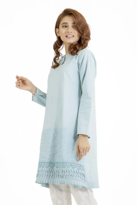 EGO%20Fall%20Collection%202019%20%20Maze%20%20Sea%20Blue%20Cotton%20Kurti%20For%20Women%20-%20Image%205