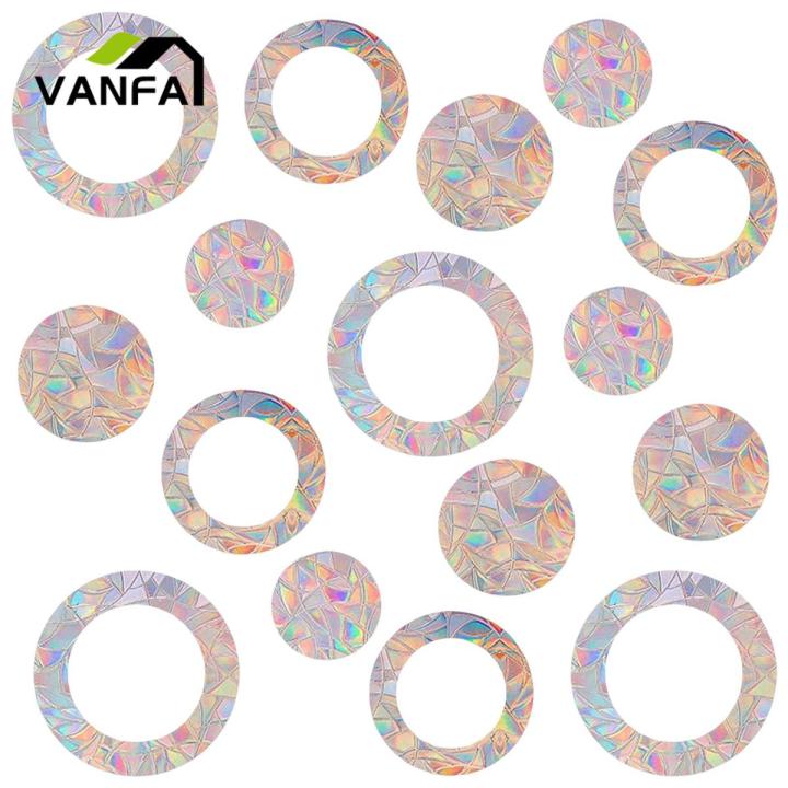 Colorful Bird Window Stickers Prevent Bird Collisions with Rainbow Prism Decals Home Decor Supplies