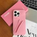 Rhode Case for iPhone 15 16 Pro Max 14 Plus 13 12 11 ProMax Lipstick Soft Silicone Portable Lip Gloss Holder Ins Hot Cover Funda. 