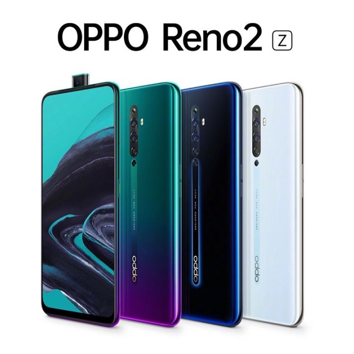 Oppo Reno 2  Z  || Mobile Phone  ||  8GB  Ram || 128 - 256GB Rom || AMOLED Display || Android 10 || Fingerprint Under-Display || front pop-up Camera || Dual Sim || PTA Approved || 4000 mAh Battery || Used Phone || Like As New || Fast Charging 20W