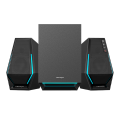 Edifier G1500 MAX 2.1 Computer Speakers System, 60W Hecate Gaming Speakers with Subwoofer, RGB Light, Bluetooth 5.3, USB, Type-C, 3.5mm AUX Input, Black | edifier 2.1 Multimedia Speakers | Edifier Speakers | Edifier Gaming Speaker |. 