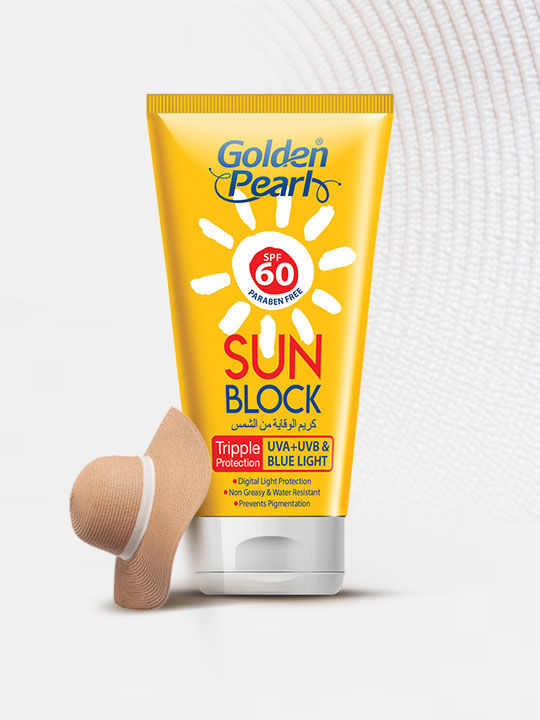 Golden Pearl Sun Block SPF 60 tube 60 ml