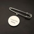 Personalised Bridal Photo Charm,Custom Photo Brooch Photo Tie Tack Wedding Bouquet Pin Wedding Memorial Gift for Bride Groom. 