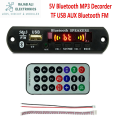5v Remote Control Bluetooth MP3 decoder board MP3 Card Reader Audio Player Car Accessories with USB TF FM radio Module Car, Amplifier, Speaker Wireless. 