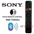 Triple H Sony Remote Control Original – Voice Remote RMF-TX500U Compatible with Sony Smart TVs | Easy 14 Days Return. 