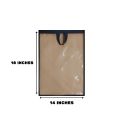 Pack of 12 - Dress Dust proof Cover Bags Water-Proof Dress Covers Pack Wardrobe Organizer Set & Dust-Proof Suit Covers Pack For Garment Bags Pack with Zip and Handle - Quality Assured - Ideal for Storage and Travel".,.,. 