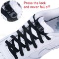 【HOT】 New Elastic Laces Sneakers Flat Laces For Shoes Shoelaces Without Ties Kids Adult Quick Shoe Lace Rubber Bands For Shoes Laces. 