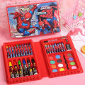HASHU ONLINE Kids Colouring Kit colour Kit Complete Painting Colour kit for kids Drawing Set with Color Pencils Crayons  Markers Watercolors & Sketch Pens Portable Art Box for Kids 24 | 42 | 46 | 54 | 68 | 86 | 150 PCS. 