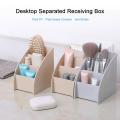 Small Remote Control Holder Transparent Organizer Media Storage Box Makeup Organizer,Store Tv Remote Holders. 