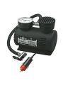 Portable Tire Air Compressor - 18mm Piston - Inflator 12V - Black. 