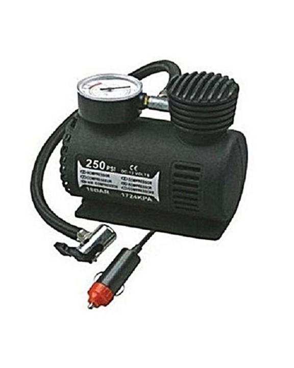Portable%20Tire%20Air%20Compressor%20-%2018mm%20Piston%20-%20Inflator%2012V%20-%20Black%20-%20Image%202