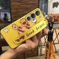 Dirt-resistant Durable Phone Case For VIVO Y50 5G China 2025/Y50m Silicone Anti-dust Ring Cartoon cell phone cover Cute. 