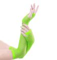 Fishnet Lace Hollow Elasticity Long Hand Fashionable Women fishnet gloves mittens ladies gloves women gloves gloves fingerless gloves driving gloves FASHION TRENDY dress up fashion design WOMEN GLOVES STYLISH women gloves for hijab GLOVES FOR WOMENs. 