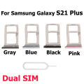 New SIM Card Adapter And Micro SD Card Tray Holder For Samsung Galaxy S21 Plus Ultra 5G. 
