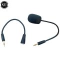 Portable 2.5/3.5mm Microphone Stereo Studio Gaming Headset Voice Mic for Turtle Beach for Kingston HyperX Mic Replacement. 