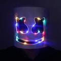 Light Up DJ Marshmello Mask Light Up 7 Color Halloween Cosplay Mask. 