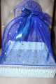 Fancy Gift Wrapping Basket (Glitter Paper Made)  12” x 12” size. 