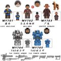 MY701-705 Radiation series Lucy Maximus building blocks toy. 