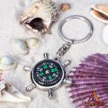 Compas Keychain, Fashion Compas Keyring, Compas with key holder for Home, Bike, Car, Bag, Purse, Wallet - Great Gift for Boys and Girls. 