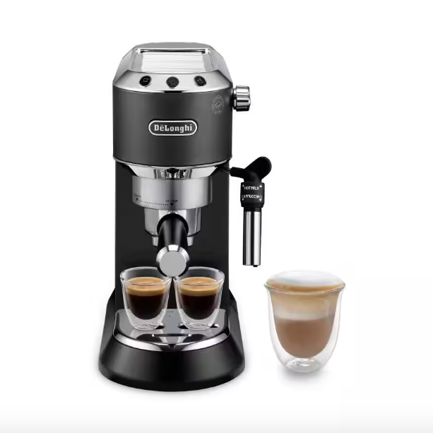 De'Longhi MANUAL ESPRESSO MAKERS Dedica Style EC685.BK - 15 Bar Pump Pressure
