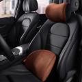 Car Seat Lumbar Support Cushion, Car Lumbar Support Pillow Adjustable Strap for Vehicle Home Office Travel. 