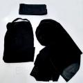 Plain Stoller with matching Naqab patti / Cap. 