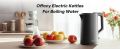 "German-Made KoLAX Electric Kettle: Portable 1.7L Large capacity Travel Kettle, Boils Quickly Anywhere! Perfect for Home or Travel, Compact and Efficient Design  |1500 W -Stainless steel body (BLACK colour)Kettle Size:14.8*12.3*10.6cm. 
