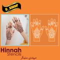 Mehndi stickers Mehndi designs Mehndi stencils Mehndi Tattoo. 