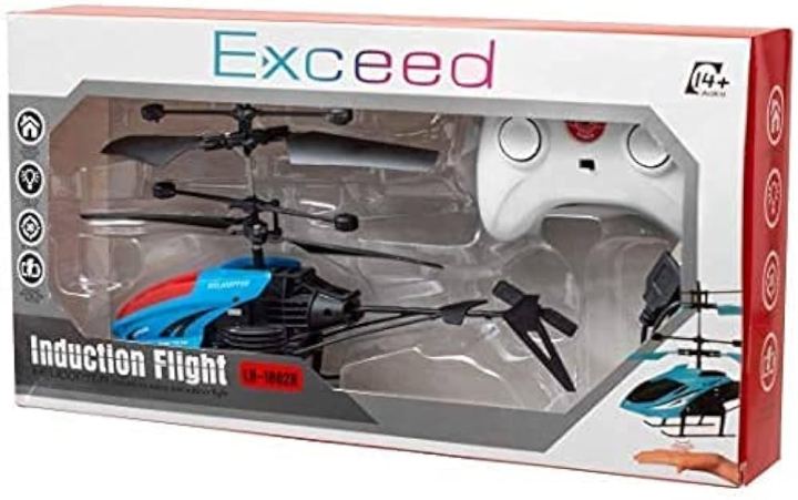 Remote Control Helicopter- Dual Mode Control Flight with Induction Flight .