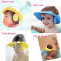 Baby Shower Cap Adjustable Hair Wash Hat For Kids Ear Protection Kids Shampoo Cap Durable Protect Eye Water-proof. 