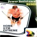 Fitness Home Gym 5 Rubber Tubes Fitness Strength Training Power Resistance Bands JT-003, Chest Flexor / Muscle Pulling Exerciser / Muscle Workout Stretcher Home Fitness Equipment for Men & Women. 