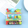 6pcs/set dinosaur Mini Animal Cartoon Food Picks Children Snack Fruit Lonni. 