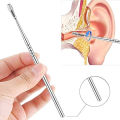 SP Dealz 6 pcs Ear Wax Removal Kit - Ear Q Tip Pick Curette Cleaning Reusable Earwax Cleaner Remover Medical Grade Stainless Steel Tool. 