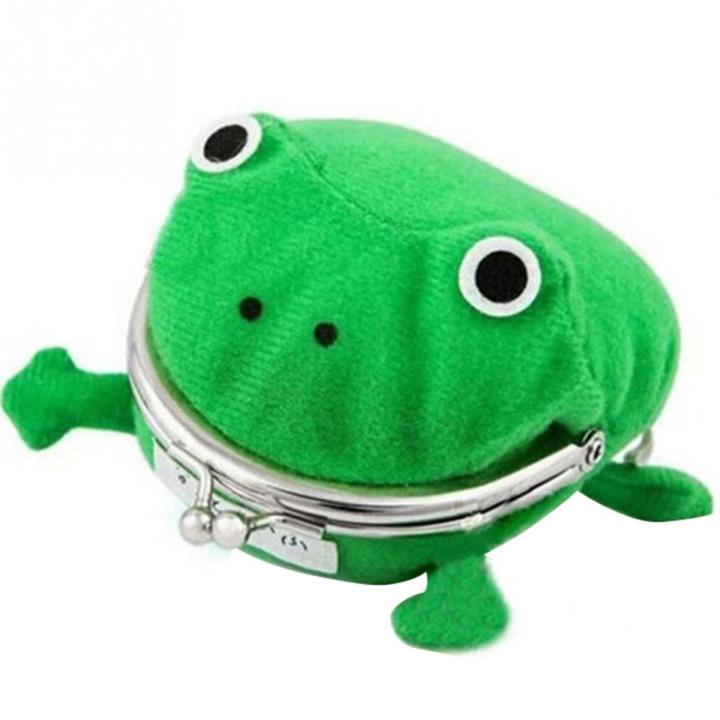 Unisex Cute Soft Uzumaki Naruto Frog Kiss Lock Wallet Cosplay Coin Purse Gift