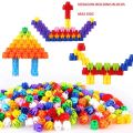 Hexagon Building Blocks DIY Hexagonal Building Blocks Colorful Hexagonal Building Blocks Mini Model Toy DIY Assembled Creative Early Learning Educational Toy For Kids. 