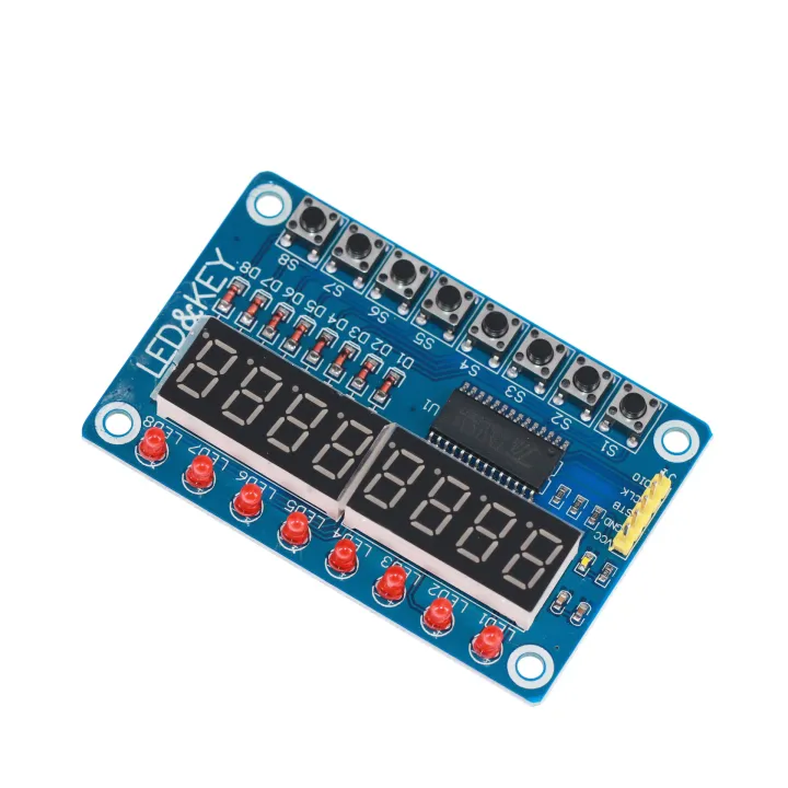 TM1638%20Button%20Digital%20LED%20Display%20Module%20%EF%BC%888%20Bit%20Digital%20%5CLED%5C%20Button%20)%20Electronic%20module%20-%20Image%204
