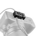 Mini Tether DSLR Camera Digital USB Cable Lock Clip Clamp Protector Mount to Camera Tripod Quick Release Plate Tethering Cable. 