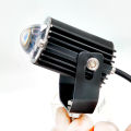Original Shilan L19 LED Fog Light – 15W High/Low Beam | White & Yellow Projector Lens for Car & Motorcycle. 